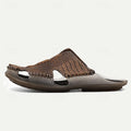 Men's Leather Sandals with Lace-Up Design for Breathable Summer Comfort - 59 Street Vibes