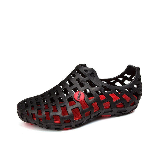 Men's Lightweight Water Shoes with Breathable Hollow Design and Anti-Slip Sole - 59 Street Vibes