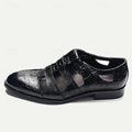 Men's Premium Crocodile Pattern Fisherman Sandals with Monk Strap Design - 59 Street Vibes
